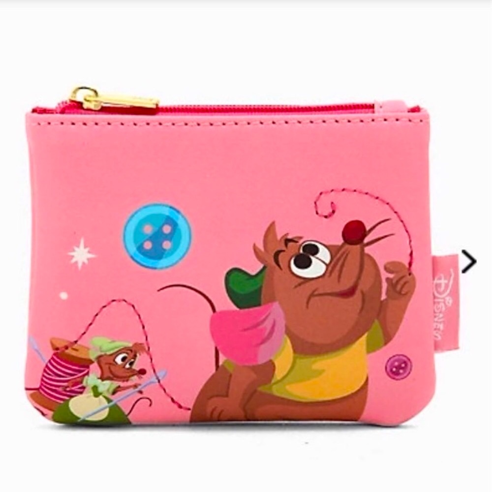 NWT!🌟EXCLUSIVE🌟Adorable Loungefly Gus Gus Disney’s Cinderella Wallet! 💖🧀